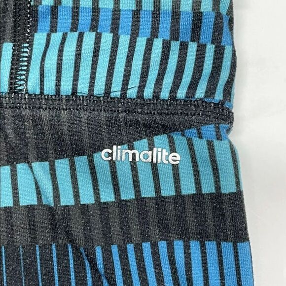 Adidas Womens Capri Pants Climalite Size M Multicolor Workout Athletic Gym Yoga - Picture 5 of 9
